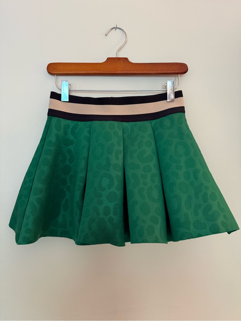 Emily McCarthy Green Mini Athletic Skort/Skirt NWT
